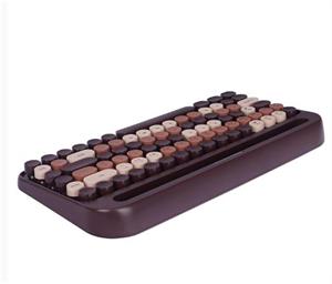 Everest KB-99 MOCHA 2.4G+BT1+BT2 Çoklu Cihaz Bağlantılı Q Kablosuz klavye