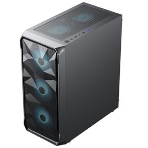 FRISBY FC-9485G 600w 80+ Siyah RGB Fan Mid Tower ATX Kasa