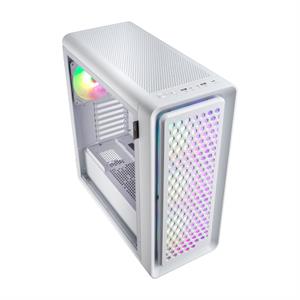 FSP CUT 593 PREMIUM 1000W 80+ GEN5 ARGB E-ATX BEYAZ GAMING KASA CUT593P