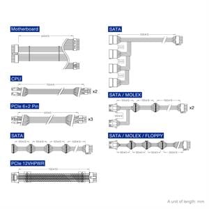 FSP HYDRO G PRO 1200W 80+GOLD 12cm FANLI POWER SUPPLY HG2-1200