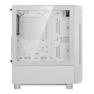 GAMDIAS ATHENA M6 Lite WH, 850W, 80+ Bronze, Tempered Glass, Mesh, ARGB, ATX, White Edition, GAMING KASA