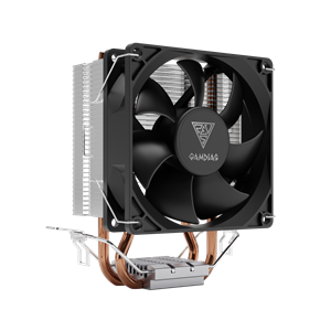 GAMDIAS BOREAS E1-210 MONO, 92mm, CPU  Kule Tipi Hava Soğutma, Doğrudan Temas Teknolojisine Sahip 2 adet Gelişmiş Bakır Isı Borusu (AMD AM5 ve INTEL Tüm işlemciler ile uyumlu)