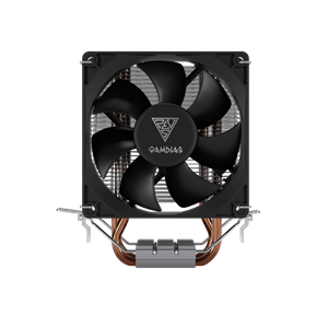 GAMDIAS BOREAS E1-210 MONO, 92mm, CPU  Kule Tipi Hava Soğutma, Doğrudan Temas Teknolojisine Sahip 2 adet Gelişmiş Bakır Isı Borusu (AMD AM5 ve INTEL Tüm işlemciler ile uyumlu)