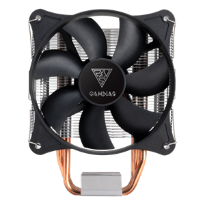 GAMDIAS BOREAS E1-410 MONO, 120mm, CPU  Kule Tipi Hava Soğutma, Doğrudan Temas Teknolojisine Sahip 4 adet Gelişmiş Bakır Isı Borusu (AMD AM4 ve INTEL Tüm işlemciler ile uyumlu)