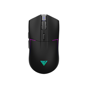 GAMDIAS HADES M3, RGB Aydınlatma, 2.4Ghz ve Bluetooth Kablosuz, 7 Tuşlu, Şarj Edilebilir, Type-C, Gaming Mouse, 10.000 DPI, Siyah