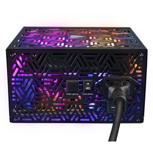 GAMDIAS KRATOS M1-750B, 750W, 80+ Bronze,  Aktif PFC, RGB, GAMING, ATX, Power Supply (PSU)