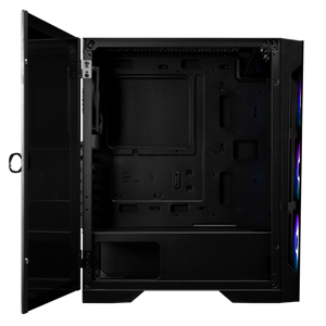 GAMDIAS TALOS E2 Elite, 750W, 80+ Bronze, Tempered Glass, ARGB, ATX GAMING KASA