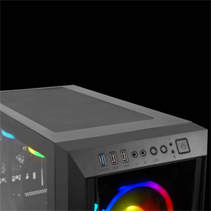 GAMDIAS TALOS M1 Elite, 750W, 80+ Bronze, Tempered Glass, ARGB, ATX GAMING KASA