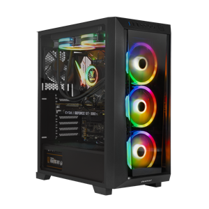 GAMDIAS TALOS M1 Elite, 750W, 80+ Bronze, Tempered Glass, ARGB, ATX GAMING KASA