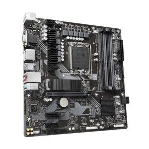 GIGABYTE B760M DS3H DDR4, rev.1.0, 4xDDR4, 2xM.2,  2xDP, HDMI, VGA, 12-13-14.Nesil, LGA1700 Soket, Anakart