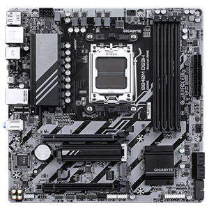 GIGABYTE B840M DS3H, 4xDDR5, 2xM.2, 2xDP, HDMI, Type-C, AM5 Soket GAMING Anakart