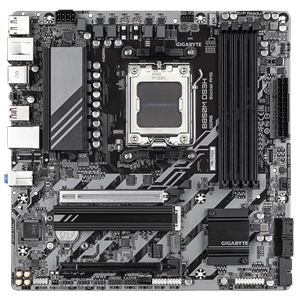 GIGABYTE B850M DS3H, 4xDDR5, 2xM.2, 2xDP, HDMI, Type-C, AM5 Soket GAMING Anakart