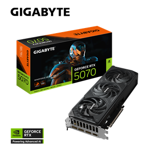 GIGABYTE GV-N5070WF3OC-12GD WINDFORCE OC SFF 12GB Geforce RTX5070 GDDR7 192bit HDMI 3xDP 16x Ekran Kartı