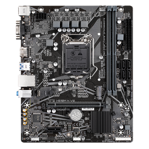 GIGABYTE H510M H V2, rev.1.0, 2xDDR4, M.2, D-SUB, HDMI, 10-11.Nesil, LGA1200 Soket, Anakart