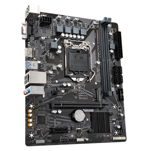 GIGABYTE H510M H V2, rev.1.0, 2xDDR4, M.2, D-SUB, HDMI, 10-11.Nesil, LGA1200 Soket, Anakart
