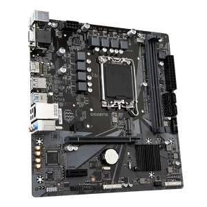 GIGABYTE H610M H V2 DDR4, rev1.0, 2xDDR4, M.2, D-SUB, HDMI, 12-13.14.Nesil, LGA1700 Soket, Anakart