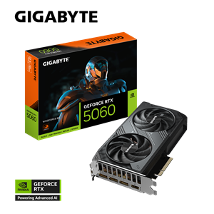 GIGABYTE RTX5060 GV-N5060WF2-8GD 8GB Nvidia RTX5060 GDDR7 128bit HDMI 3xDP 16x Ekran Kartı