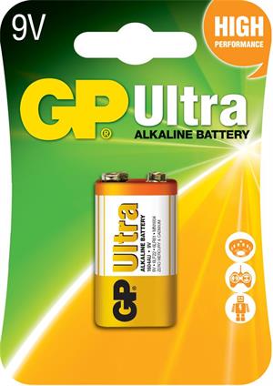 GP G-Tech 9V Ultra Alkalin Pil Tekli Paket GP1604AU