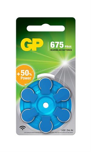 GP ZA675 1.4V Düğme Kulaklık Pili  6lı Paket