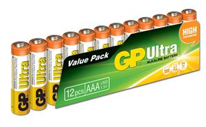 GP G-Tech LR03 AAA Boy Ultra Alkalin İnce Kalem Pil 12li Paket GP24AU-VS12