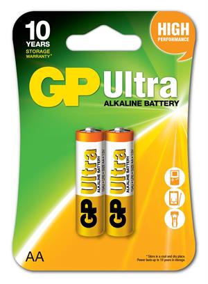 GP G-Tech LR6 AA Boy Ultra Alkalin Kalem Pil 2li Paket GP15AU-U2