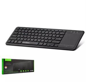 HADRON HDX2505 BLUETOOTH + WIRELESS KLAVYE + TOUCH PAD Q SİYAH