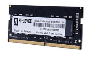 HI-LEVEL HLV-SOPC25600D4/16G 16GB DDR4 3200Mhz Notebook Bellek