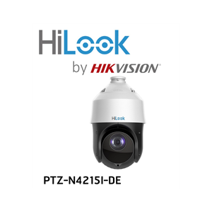 HILOOK PTZ-N4215I-DE, 2Mpix, 5-75mm Motorize Lens, 15X Optik Zoom, 100Mt Gece Görüşü, SD Kart, PoE, Ses Giriş Çıkış, H265+, Speed Dome, PTZ IP Kamera (Ayak Dahil)