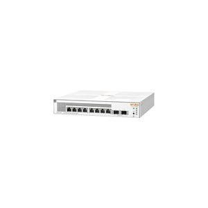 HP Aruba Instant On, JL681A, 1930-8G, 8Port, GigaBit, PoE 124W, 2 Port Gigabit SFP, Yönetilebilir, Rack Mount Switch