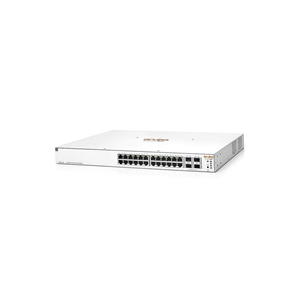 HP Aruba Instant On, JL684B, 1930-24G, 24Port, GigaBit, PoE 370W, 4 Port Gigabit SFP, Yönetilebilir, Rack Mount Switch