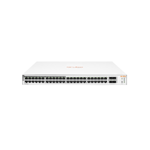 HP Aruba Instant On, JL815A, 1830-48G, 48Port, GigaBit, 24 Port PoE 370W, 4 Port Gigabit SFP, Yönetilebilir, Rack Mount Switch