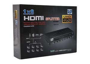 HYTECH HY-LU8 8 Port 4K*2K HDMI Splitter (Çoklayıcı)