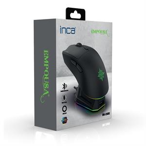 INCA IMG-326MX Bluetooth Kablosuz 2.4Ghz siyah Şarjlı Mouse