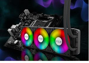 INCA ISS-03XN LGA1700/AM4/AM5 360 mm ARGB Siyah Sıvı Soğutma