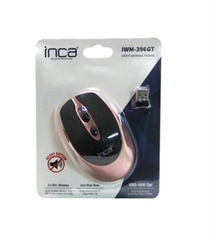 INCA IWM-396GT Nano Alıcılı Kablosuz 1600dpi ROSE GOLD Sessiz Mouse