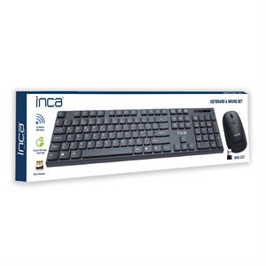 INCA IWS-537 Q Türkçe Kablosuz Siyah Klavye+ Mouse