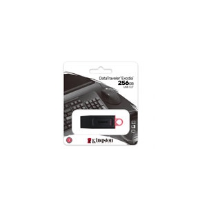 KINGSTON DTX/256GB USB 3.2 Data Traveler Exodia  Gen 1 Flash Disk (Siyah - Pembe)