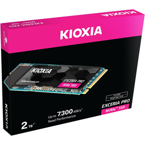 KIOXIA EXCERIA PRO, LSE10Z002TG8, 2TB, 7300/6400, Gen4, NVME PCIe M.2 2280, SSD