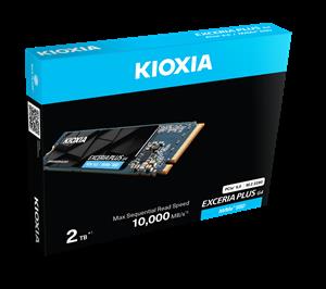 2TB KIOXIA EXCERIA PLUS G4 M.2 NVMe GEN5 10000/8200MB/s LVD10Z002TG8