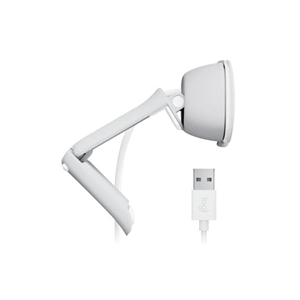 LOGITECH  960-001617, BRIO 100 WCM V-U0072, Full HD, Dahili Mikrofonlu, Beyaz Webcam