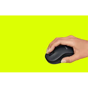 LOGITECH 910-004878, M220 Siyah, USB Nano 2,4G Kablosuz, 1000dpi, Optik, 3 Tuşlu, 18ay Pil Ömrü, Sessiz Mouse