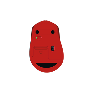 LOGITECH 910-004911, M330 Kırmızı, USB Nano 2,4G Kablosuz, 1000dpi, Optik, 3 Tuşlu, 24ay Pil Ömrü, Sessiz Mouse