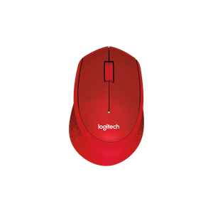 LOGITECH 910-004911, M330 Kırmızı, USB Nano 2,4G Kablosuz, 1000dpi, Optik, 3 Tuşlu, 24ay Pil Ömrü, Sessiz Mouse