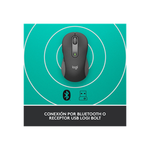 LOGITECH 910-006253, M650 Signature, Siyah, Sağ El, USB Nano 2,4G Kablosuz, 4000dpi, Optik, 5 Tuşlu, 24ay Pil Ömrü, Sessiz Mouse