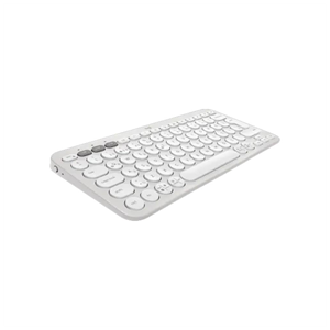LOGITECH K380S, Pebble Keys 2,  Beyaz, 920-011860, Bluetooth, Türkçe, Q, Multimedya, Mini Klavye