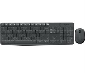 LOGITECH MK235 Q Türkçe Kablosuz Siyah Klavye+ Mouse