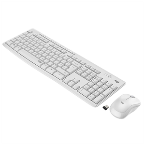 LOGITECH MK295 Beyaz, 920-010089, Kablosuz, Türkçe Q, Klavye Mouse Set