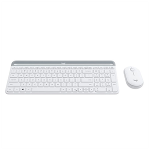 LOGITECH MK470 Beyaz, 920-009436, Kablosuz, Türkçe Q, Klavye Mouse Set