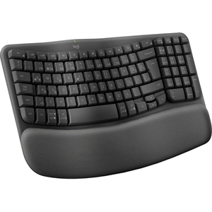 LOGITECH WAVE, 920-012311, Kablosuz, Türkçe Q, Multimedya, Dolgu Bileklikli Klavye