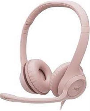 Logitech 981-001281 H390 Pudra Pembe Usb Mikrofonlu Kulaklık